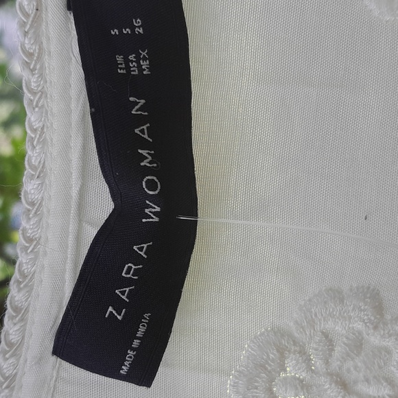 ZARA WOMAN Embroidered Fringe Kimono Jacket Duster - Picture 4 of 9